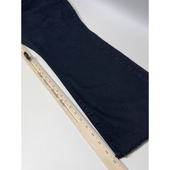 NYDJ Billie Mini Boot Black Jeans Raw Hem High Rise Lift Tuck Women's 20W (J2) - Picture 10 of 10